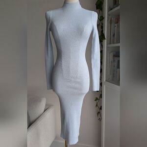 Aritzia Babaton Ribbed Bodycon Dress